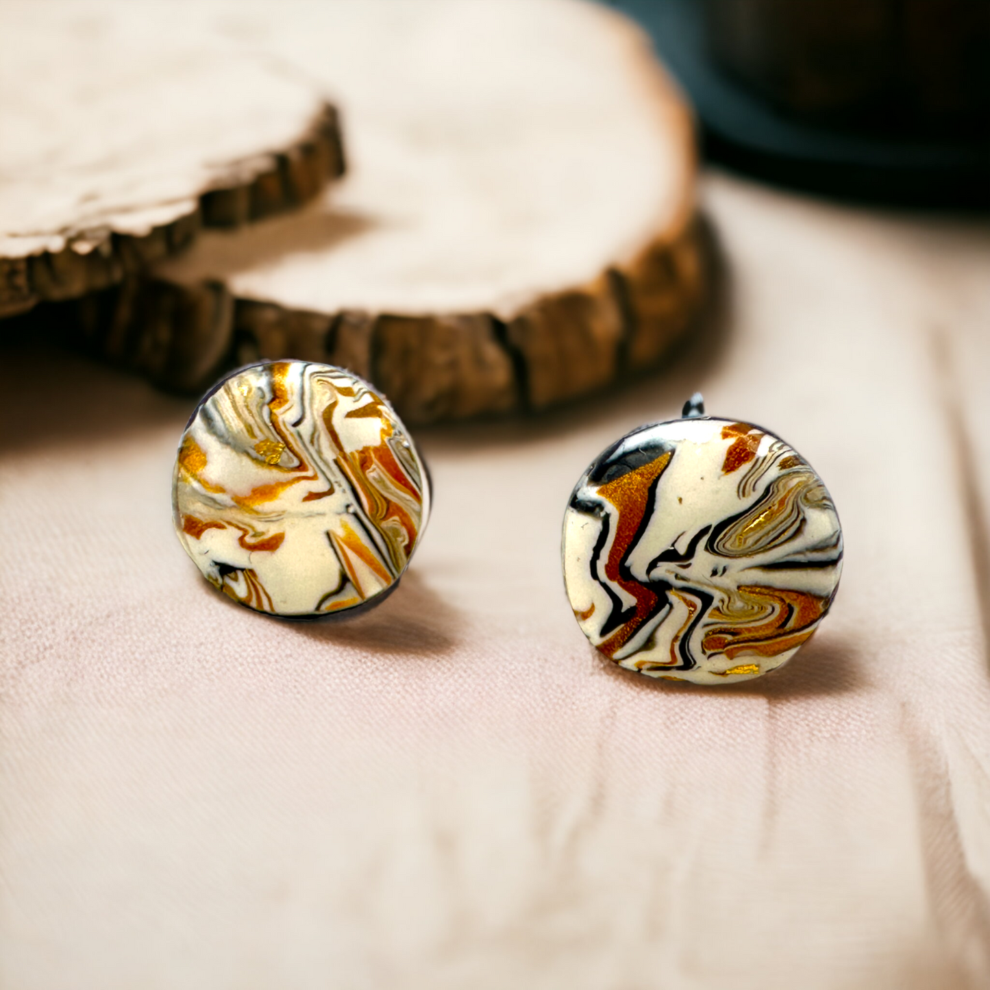 These Pretty Things Azura Collection Extra Small Circle Post Earrings