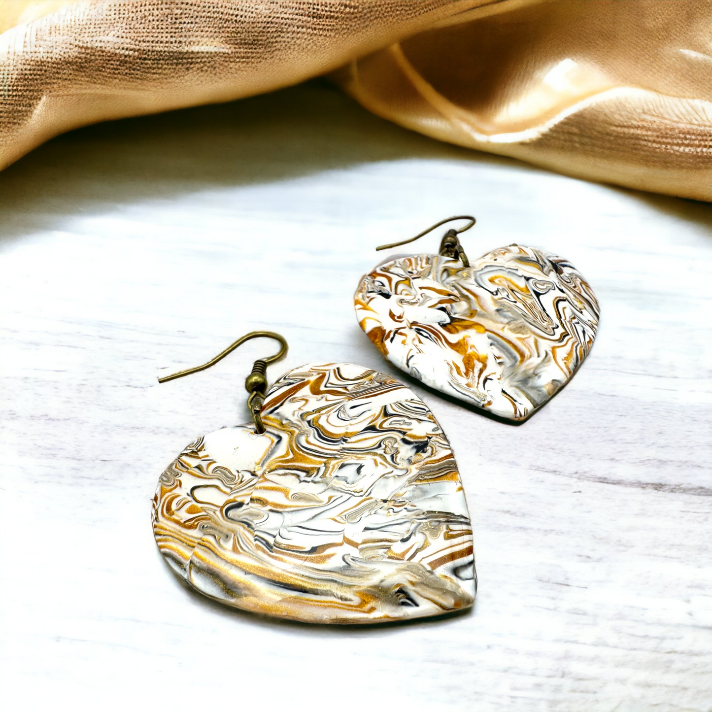 These Pretty Things Azura Collection Heart Hook Earrings