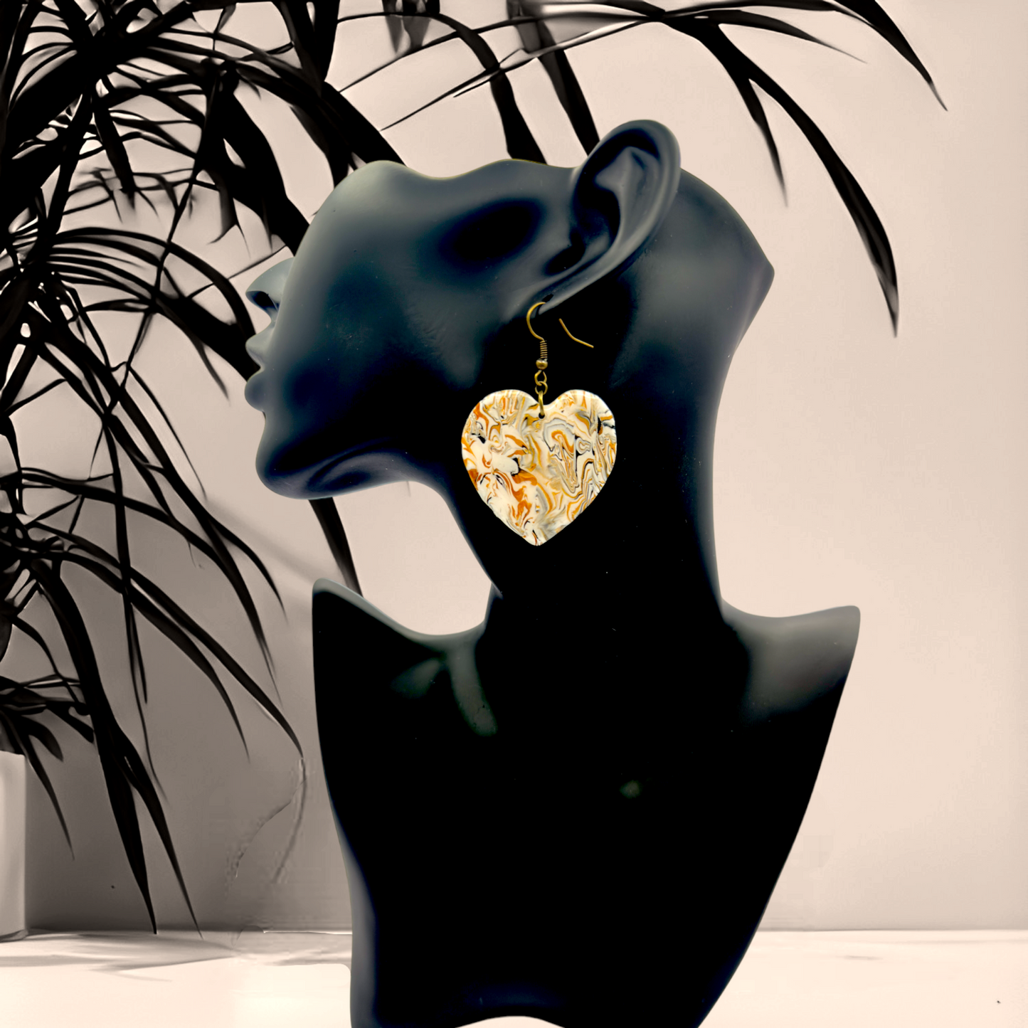 These Pretty Things Azura Collection Heart Hook Earrings