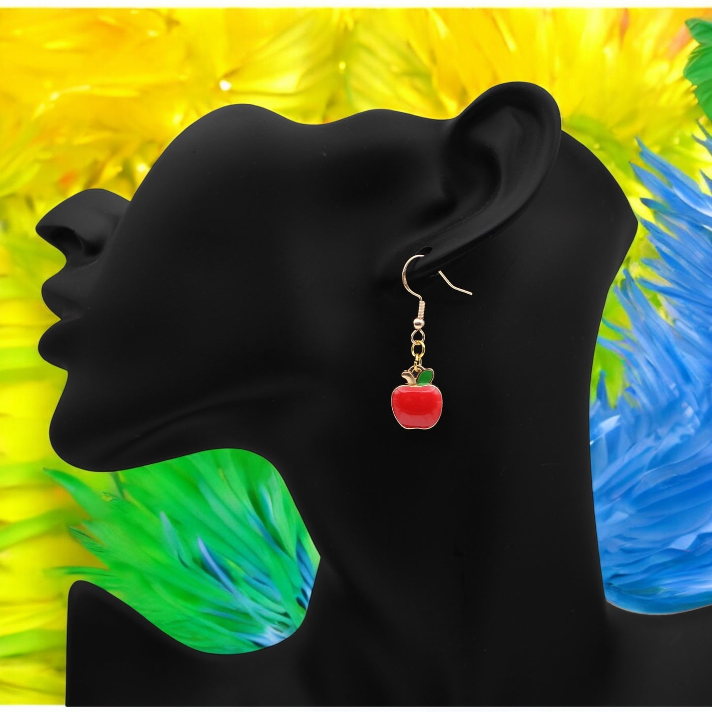 These Pretty Things Charmed Collection Small Apples Hook Earrings