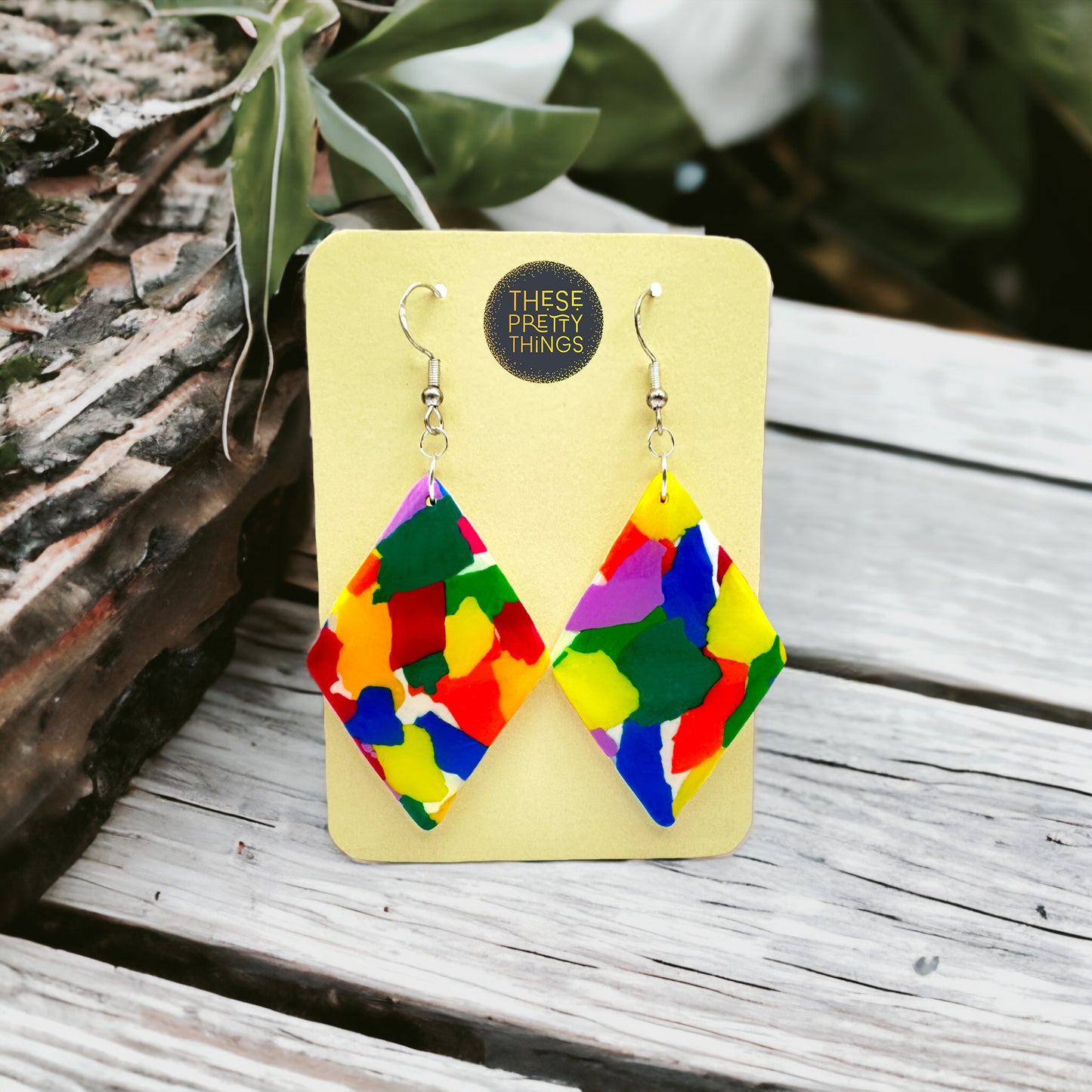 🍹 Club Tropicana Diamond Earrings