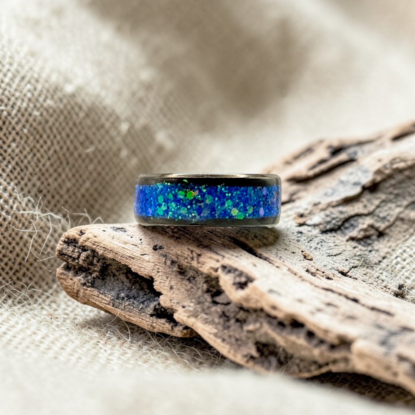 These Pretty Things Ring Collection - Blue Crystals Ring