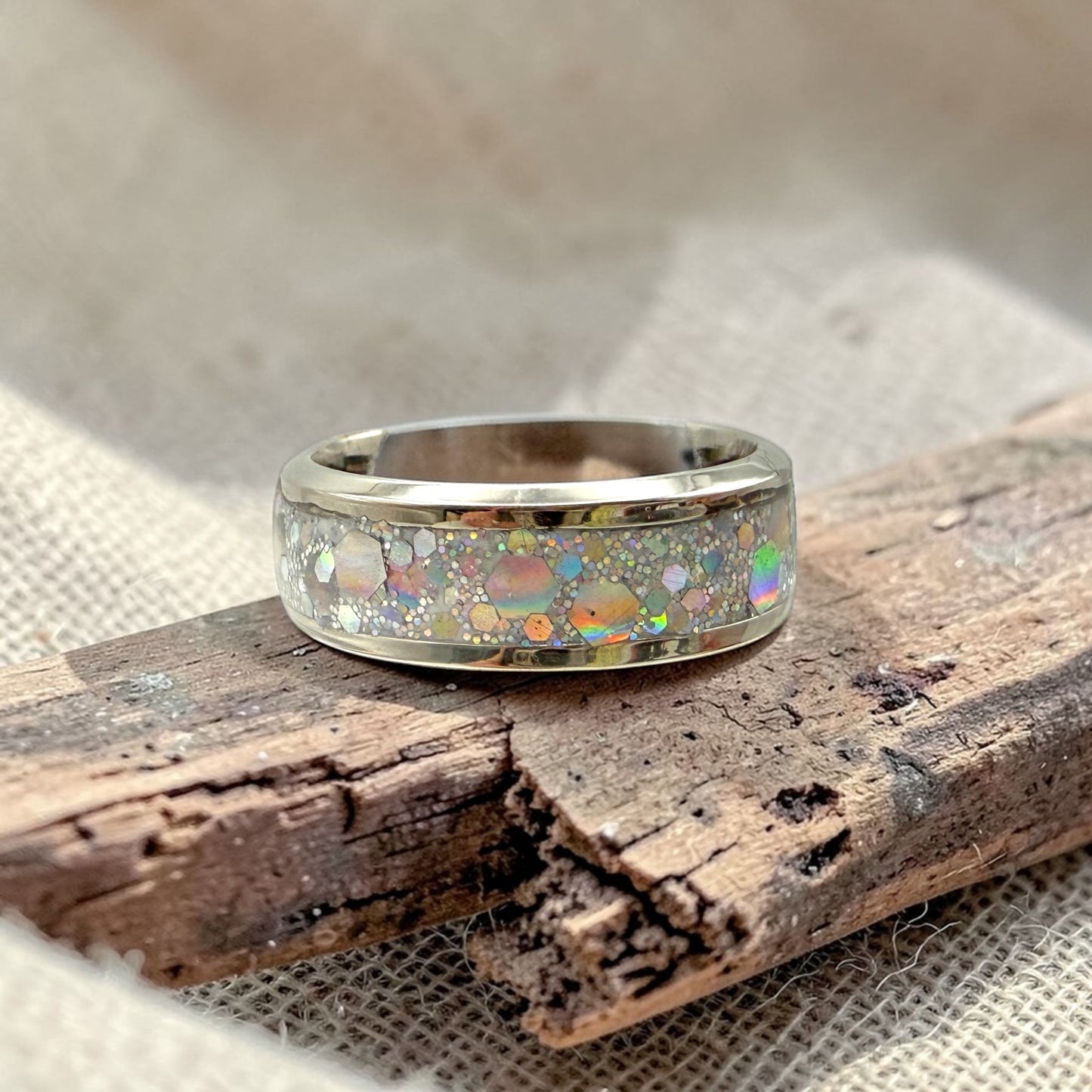 These Pretty Things Silver Crystals Ring