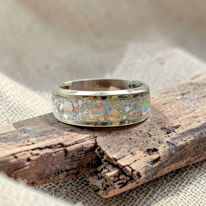 These Pretty Things Silver Crystals Ring