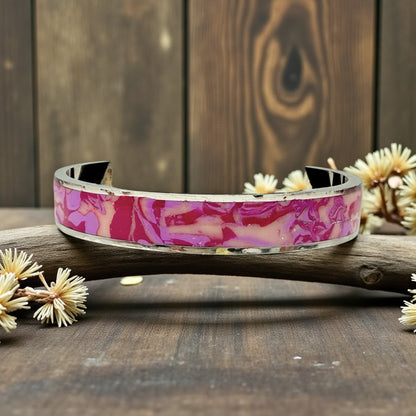 These Pretty Things Strawberry Sundae Silver Bangle