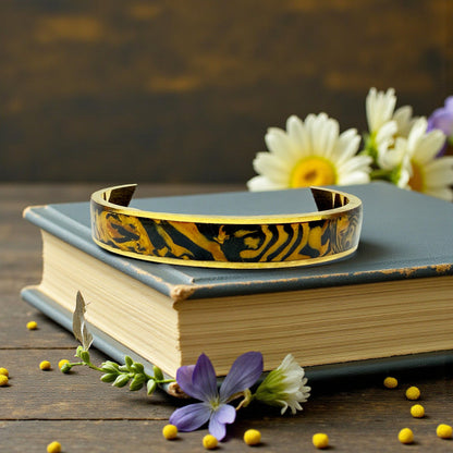 These Pretty Things Wild Side Gold Bangle