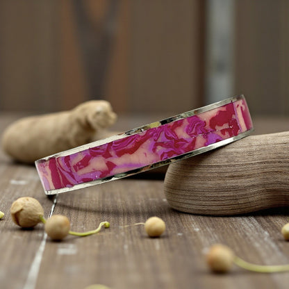 These Pretty Things Strawberry Sundae Silver Bangle