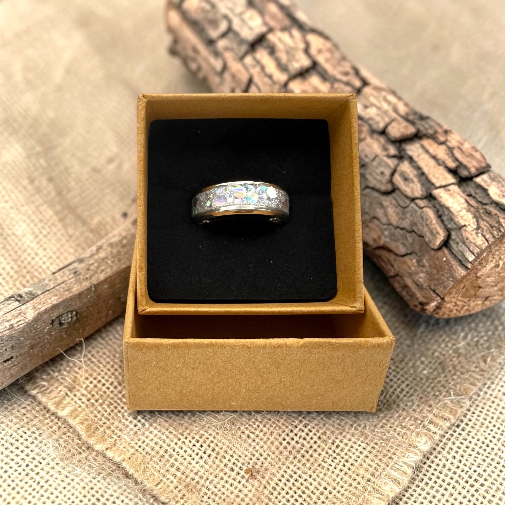 These Pretty Things Silver Crystals Ring