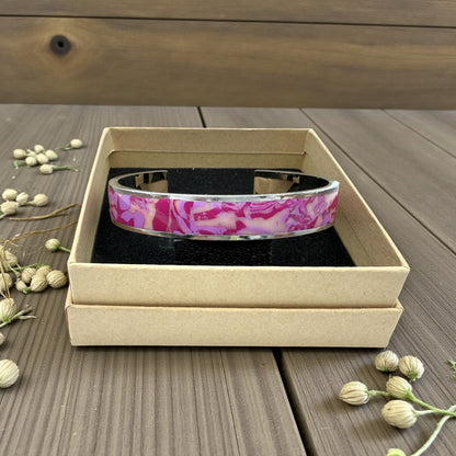 These Pretty Things Strawberry Sundae Silver Bangle