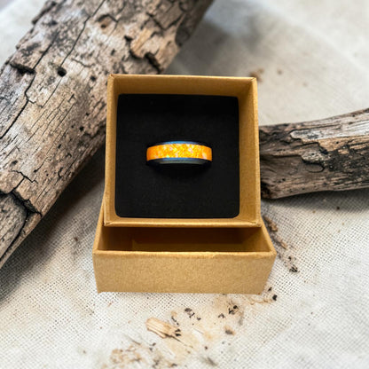 These Pretty Things Orange Crystals Ring