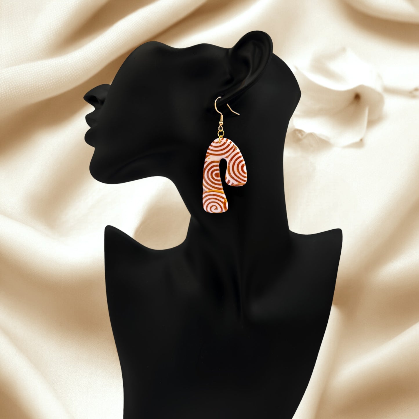 These Pretty Things Aurum Helix Collection Extra Large Freeform Arch Hook Earrings