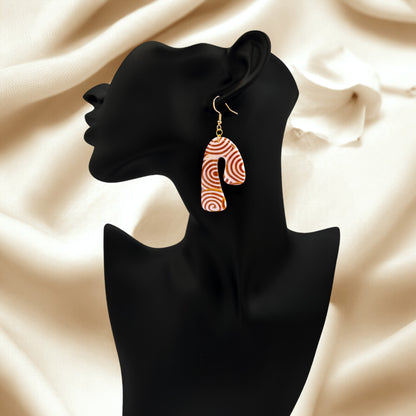 These Pretty Things Aurum Helix Collection Extra Large Freeform Arch Hook Earrings