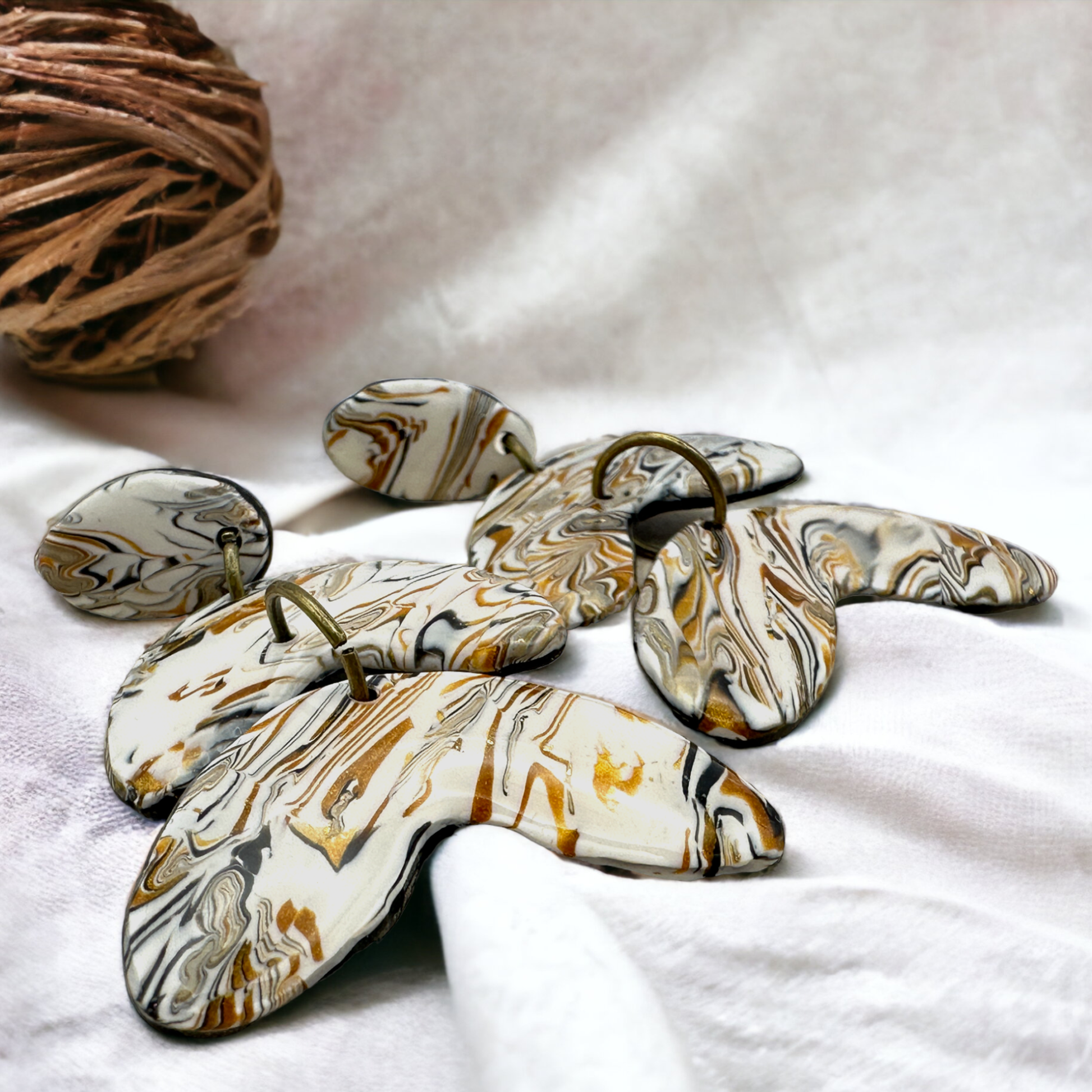 These Pretty Things Azura Collection 3 Tier Post Earrings