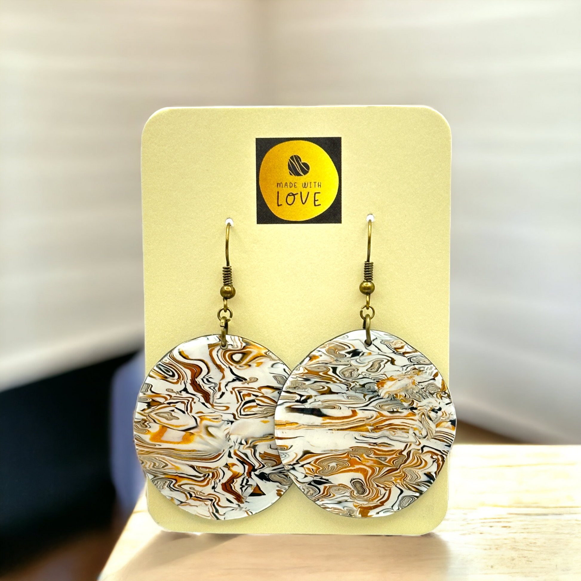These Pretty Things Azura Collection Circle Hook Earrings