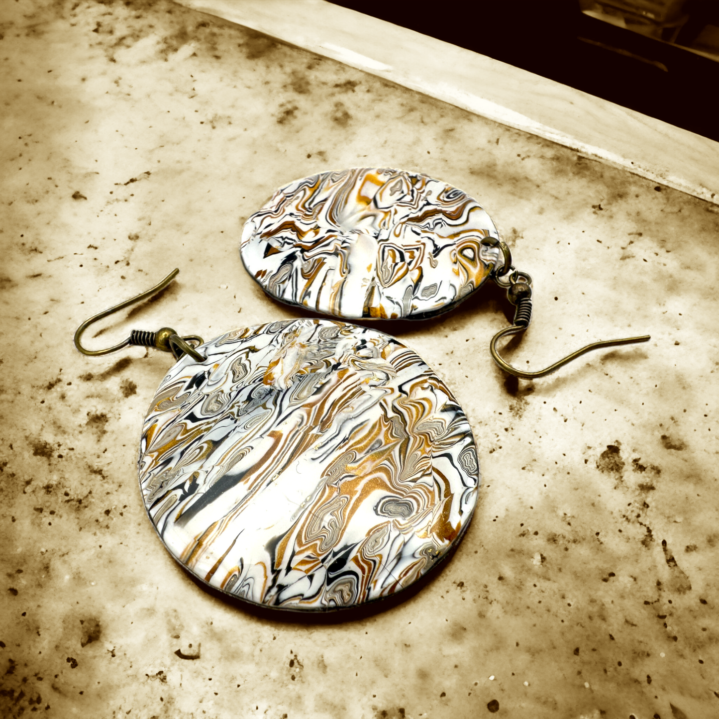 These Pretty Things Azura Collection Circle Hook Earrings