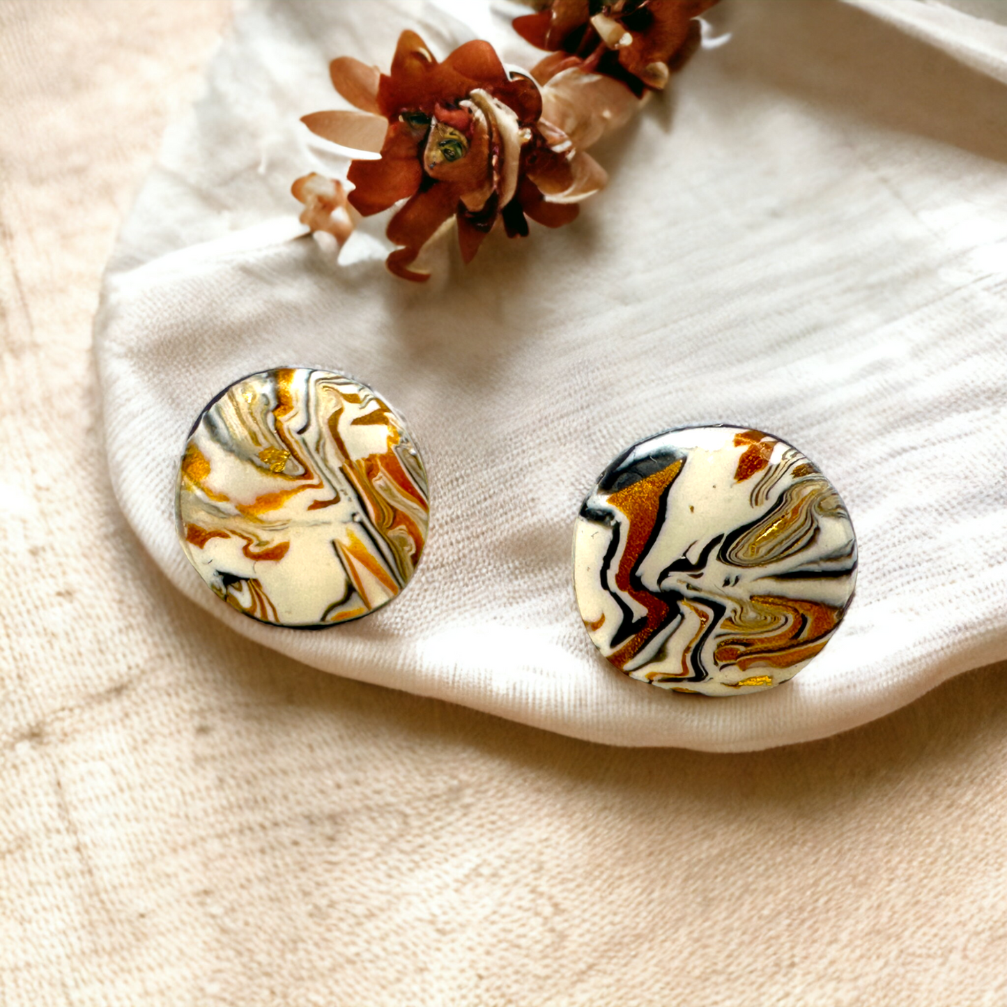 These Pretty Things Azura Collection Extra Small Circle Post Earrings