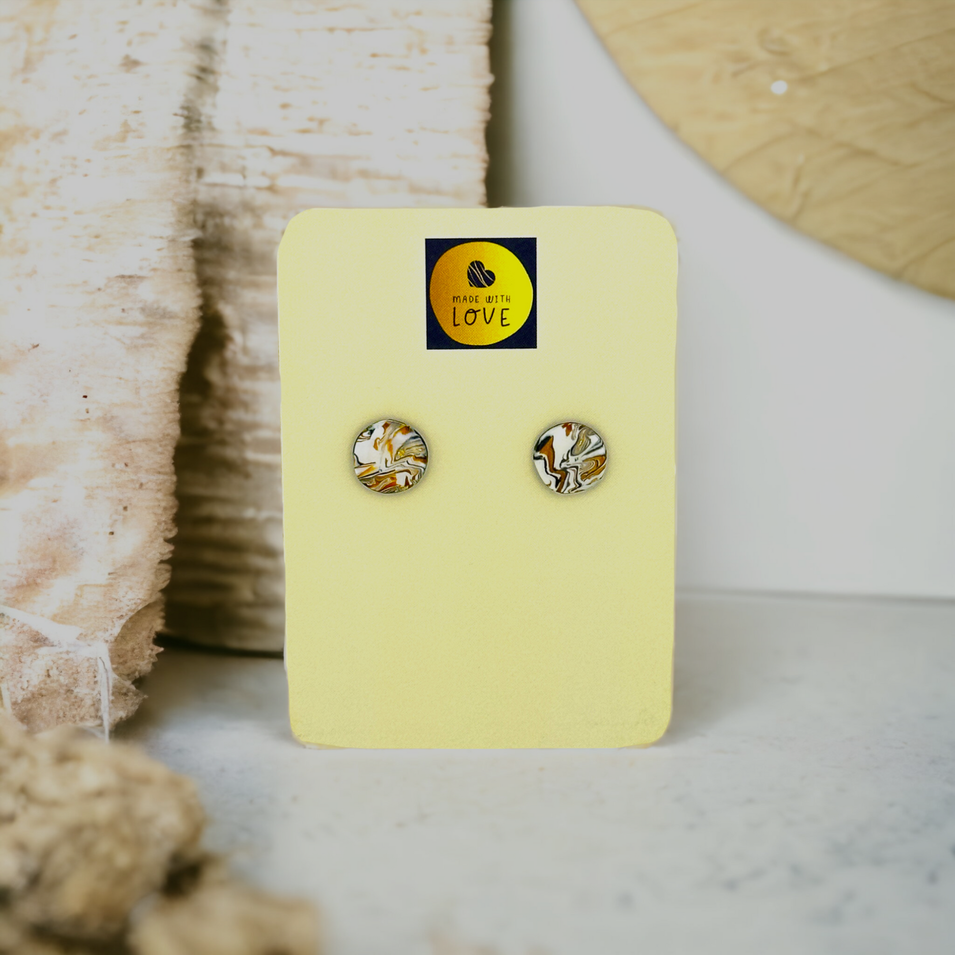 These Pretty Things Azura Collection Extra Small Circle Post Earrings