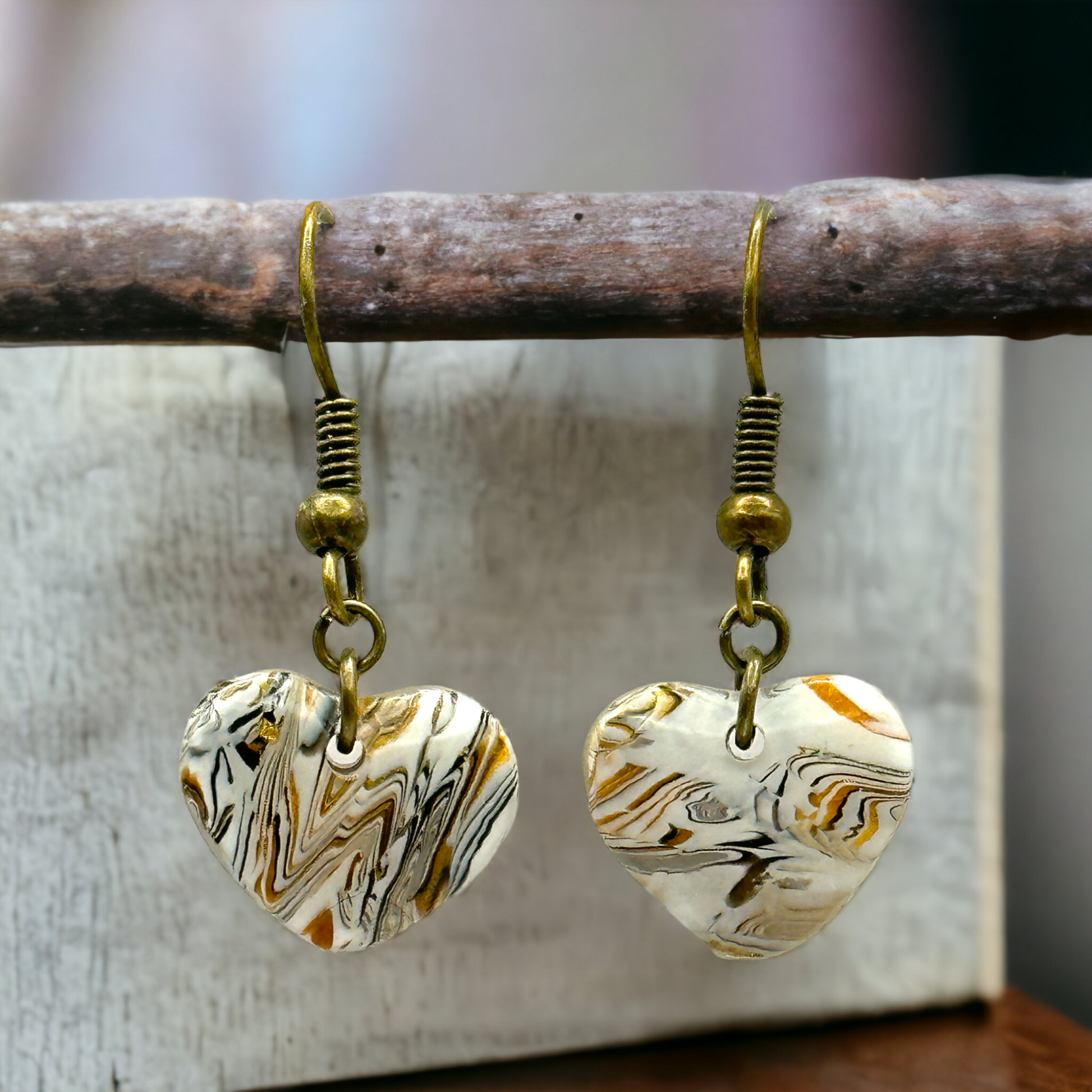 These Pretty Things Azura Collection Extra Small Heart Hook Earrings