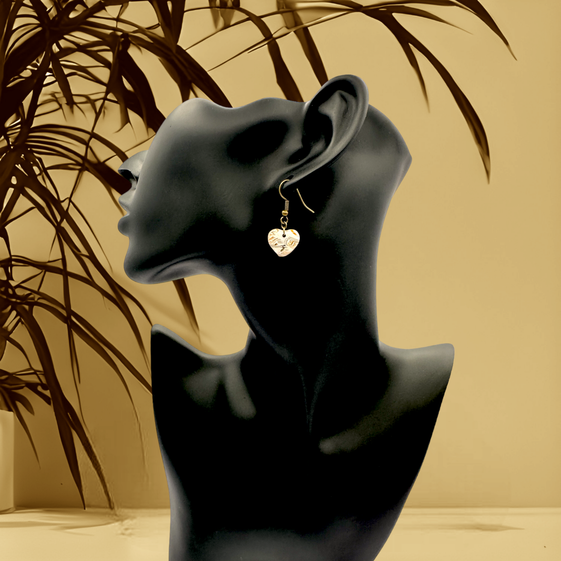 These Pretty Things Azura Collection Extra Small Heart Hook Earrings
