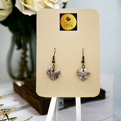 These Pretty Things Azura Collection Extra Small Heart Hook Earrings