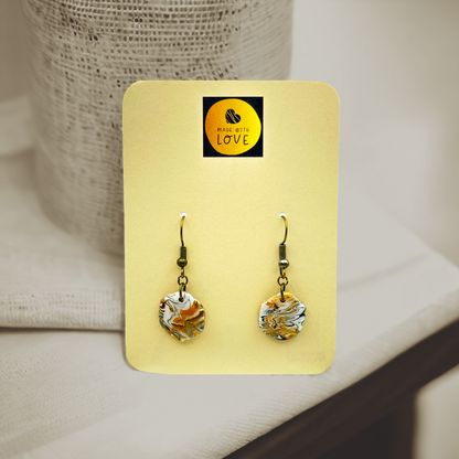 These Pretty Things Azura Collection Extra Small Hexagon Hook Earrings