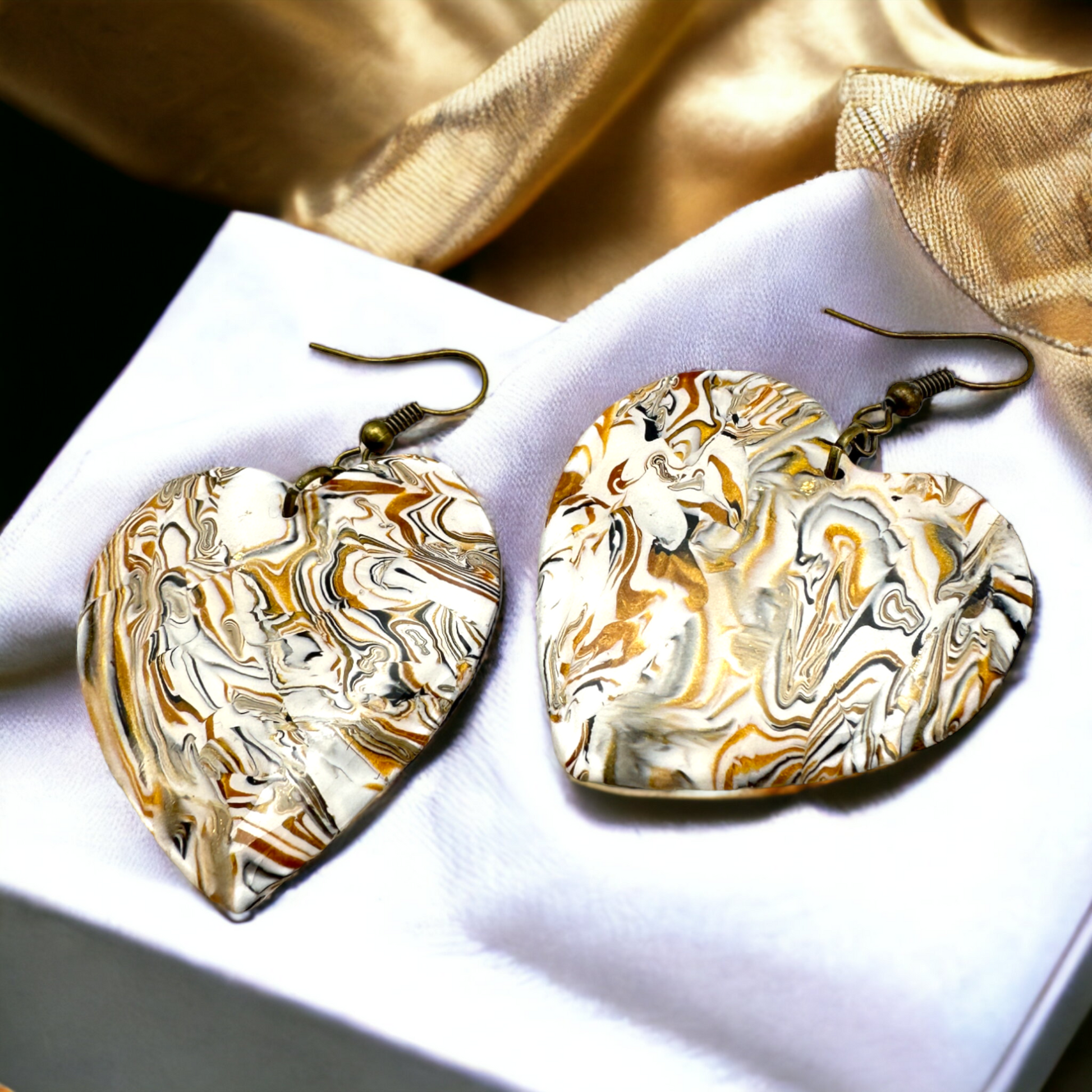 These Pretty Things Azura Collection Heart Hook Earrings