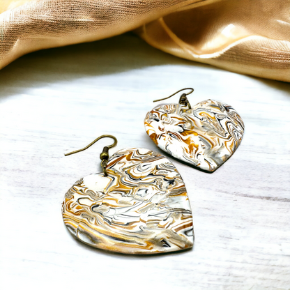 These Pretty Things Azura Collection Heart Hook Earrings