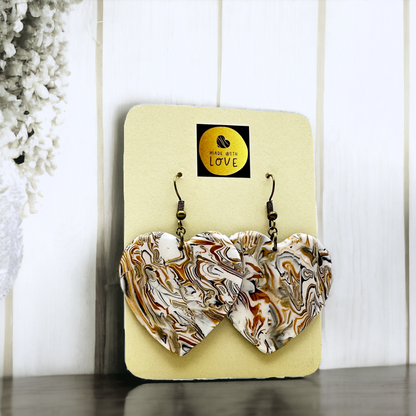 These Pretty Things Azura Collection Heart Hook Earrings