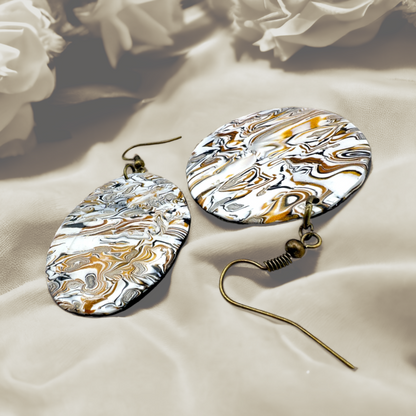 These Pretty Things Azura Collection Large Circle Hook Earrings