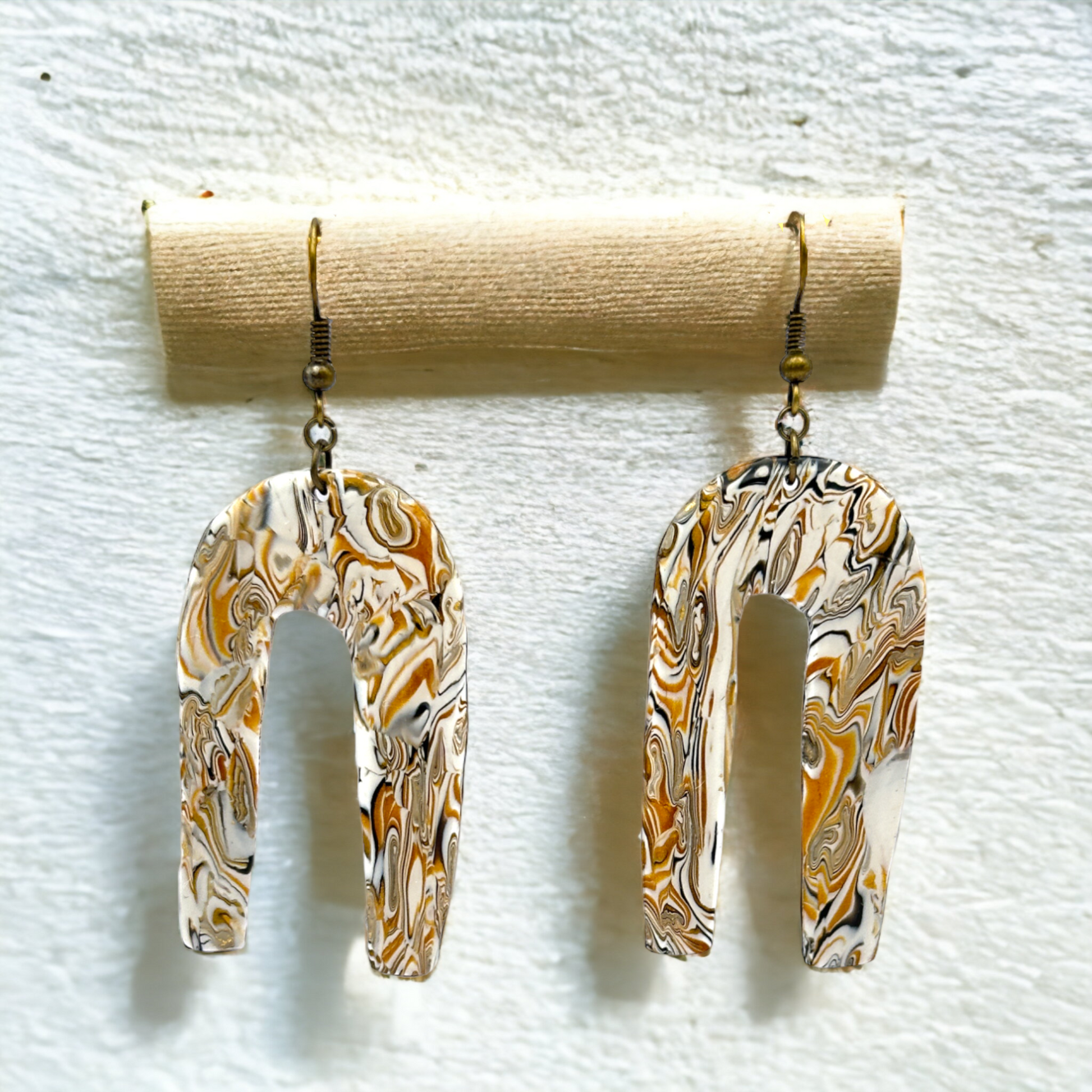 These Pretty Things Azura Collection Long Arch Hook Earrings