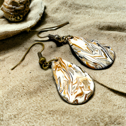 These Pretty Things Azura Collection Small Teardrop Hook Earrings