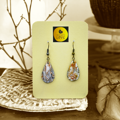 These Pretty Things Azura Collection Small Teardrop Hook Earrings