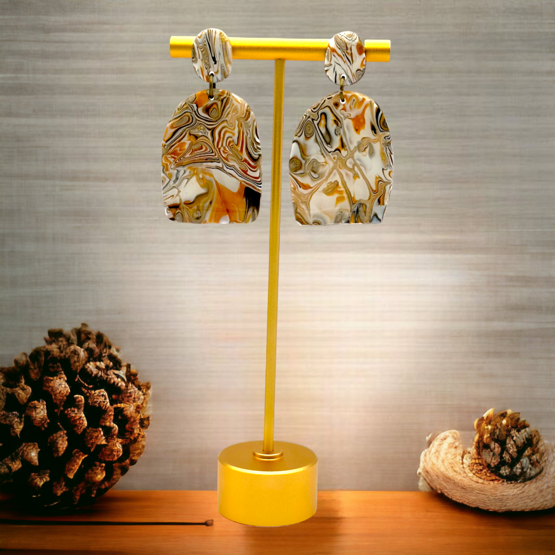 These Pretty Things Azura Collection Solid Arch Post Earrings
