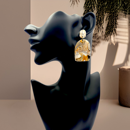 These Pretty Things Azura Collection Solid Arch Post Earrings