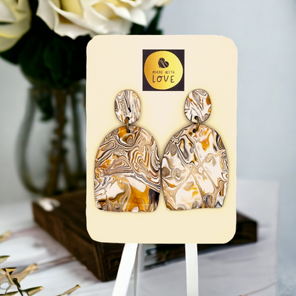 These Pretty Things Azura Collection Solid Arch Post Earrings