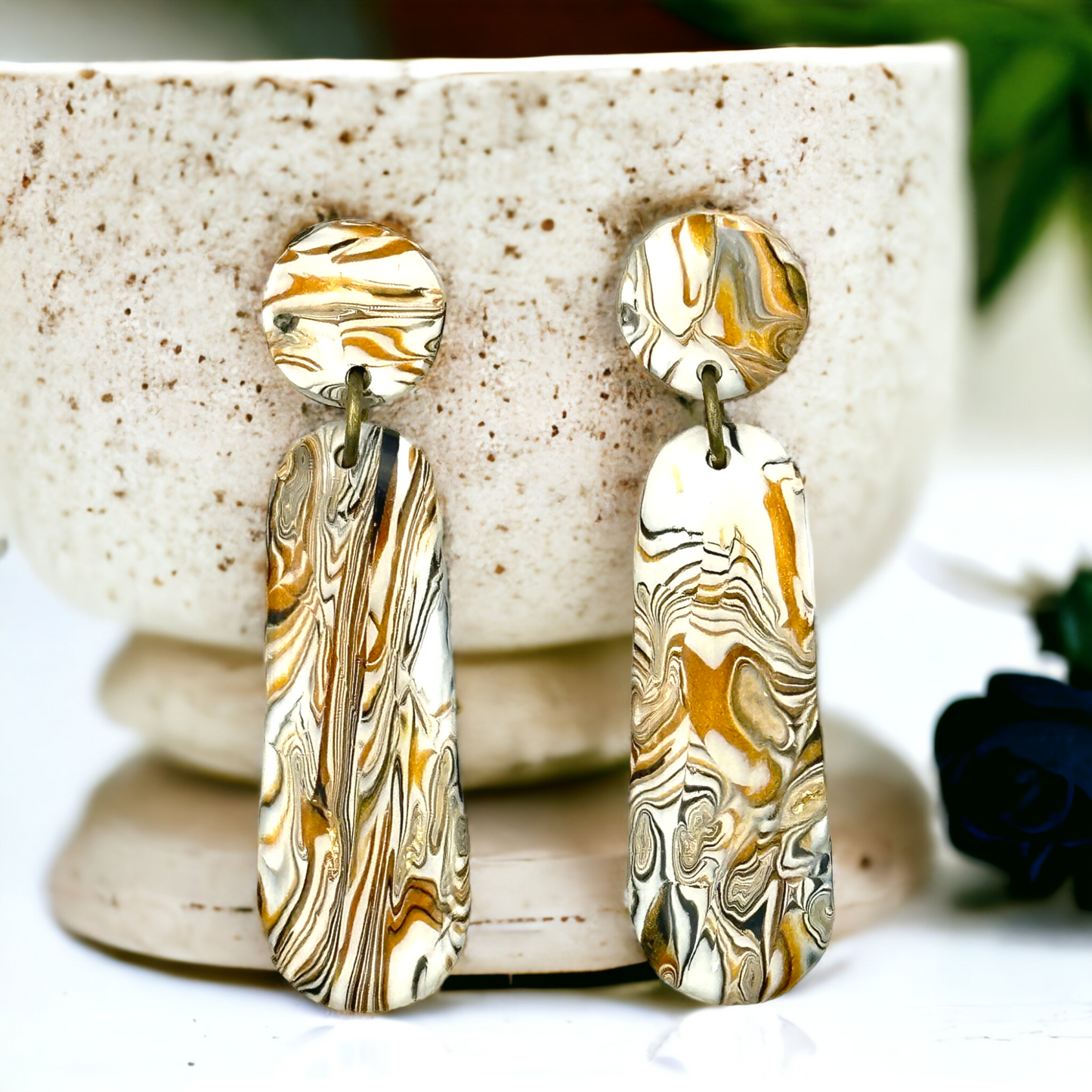 These Pretty Things Azura Collection Exclamation Post Earrings
