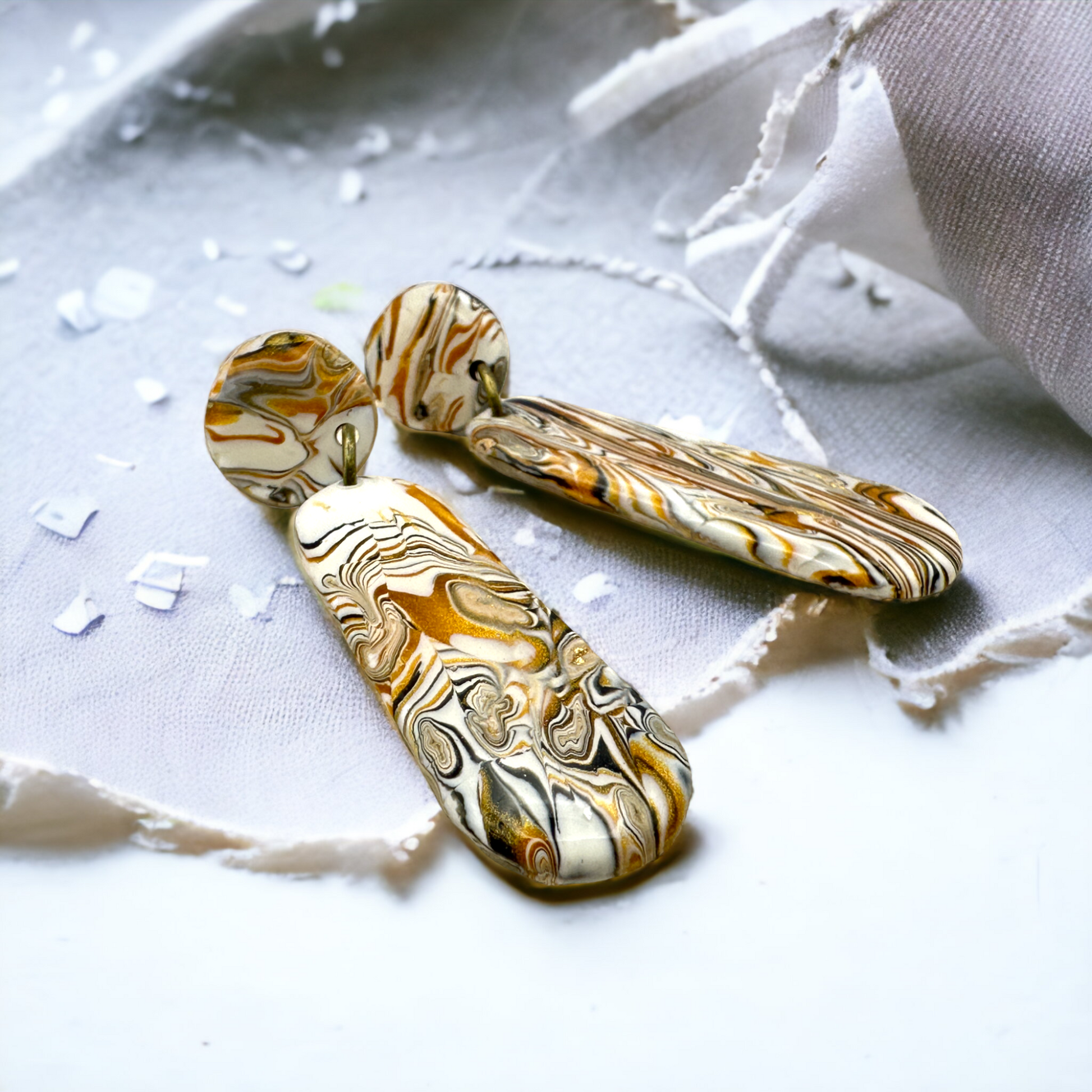 These Pretty Things Azura Collection Exclamation Post Earrings