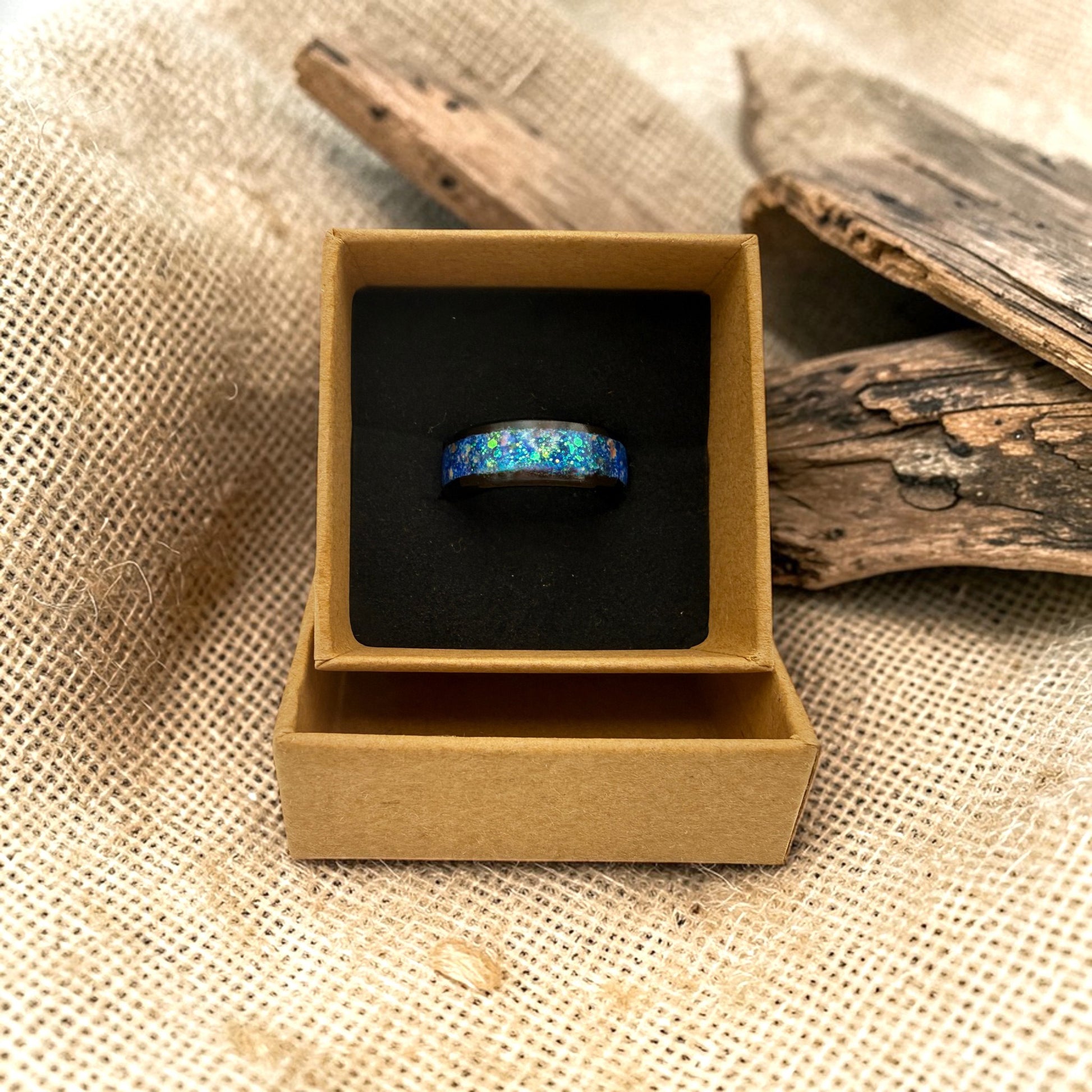 These Pretty Things Ring Collection - Blue Crystals Ring