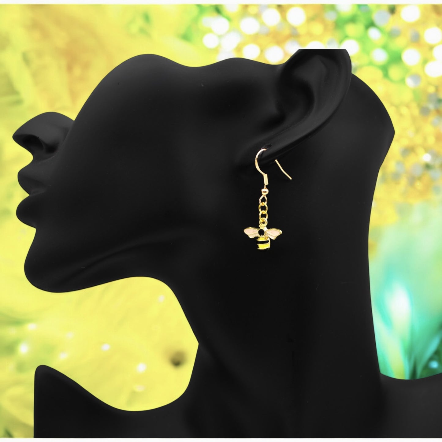 These Pretty Things Charmed Collection Medium Bee Hook Earrings