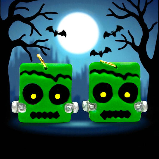 These Pretty Things Halloween Monster Earrings