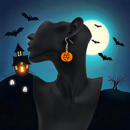 These Pretty Things Halloween Pumpkin Earrings