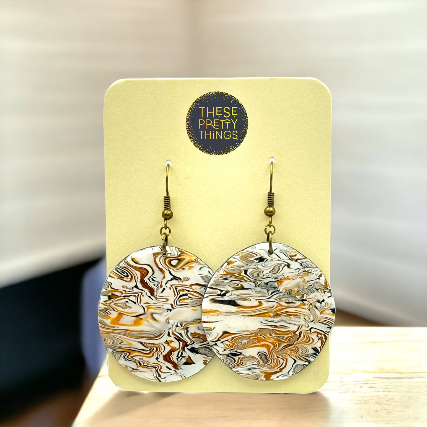 Azura Large Circle Earrings