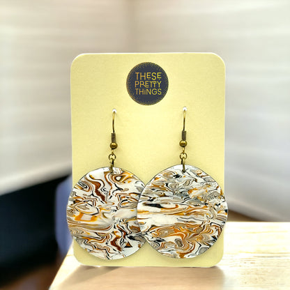 Azura Large Circle Earrings