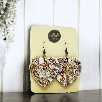 These Pretty Things Azura Collection Heart Hook Earrings